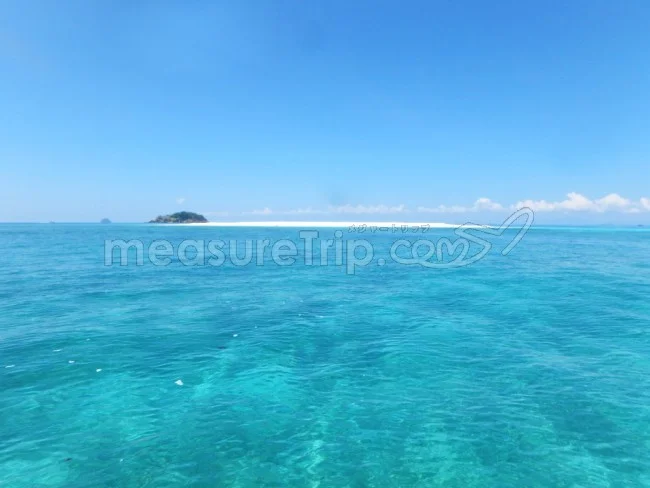 [マレーシアの秘境離島・レダン島GW旅行記41] レダン島の名も無い砂の島。