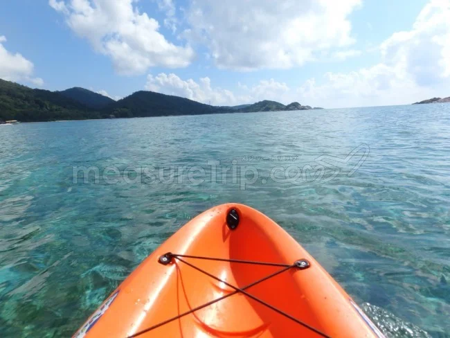 [マレーシアの秘境離島・レダン島GW旅行記50] 無人島「Pulau Kerengga - 蟻島」に着いたぞー！・・・って疲れた（汗）。