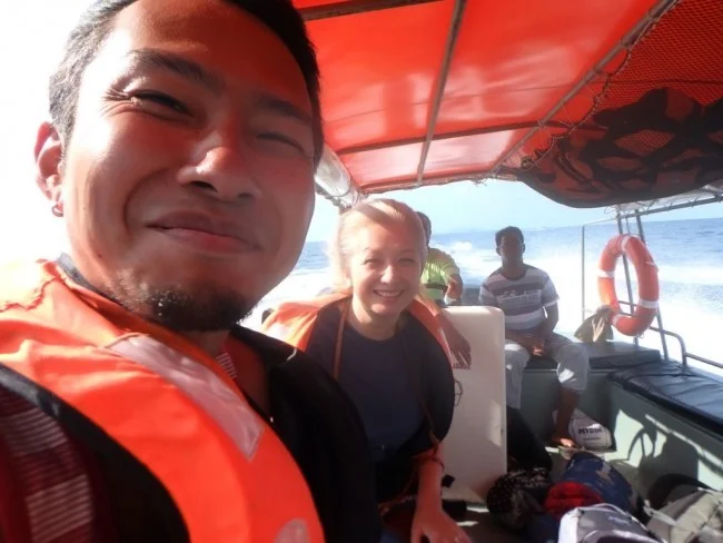 [マレーシアの秘境離島・レダン島GW旅行記62] クアラトレンガヌ・Merang Jetty に戻ってきたよ！