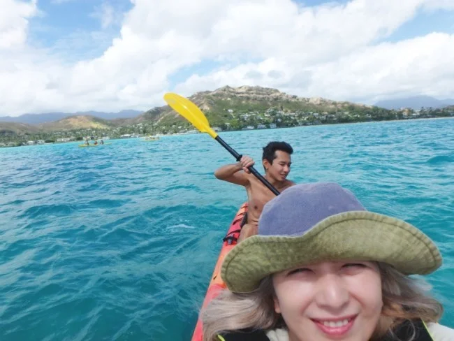 【海外旅行LIVE | 18年7月20日】手にマメ作りながら必死で漕いでるのに、みんな私達を抜いていくw