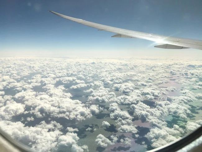 [ハワイ最後の楽園「モロカイ島」旅行記105] スクートTR701便ホノルルー関空線の機内にて