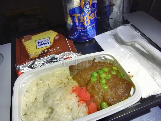 スクート / SCOOT ハワイの機内食・エコノミーとビジネスクラス