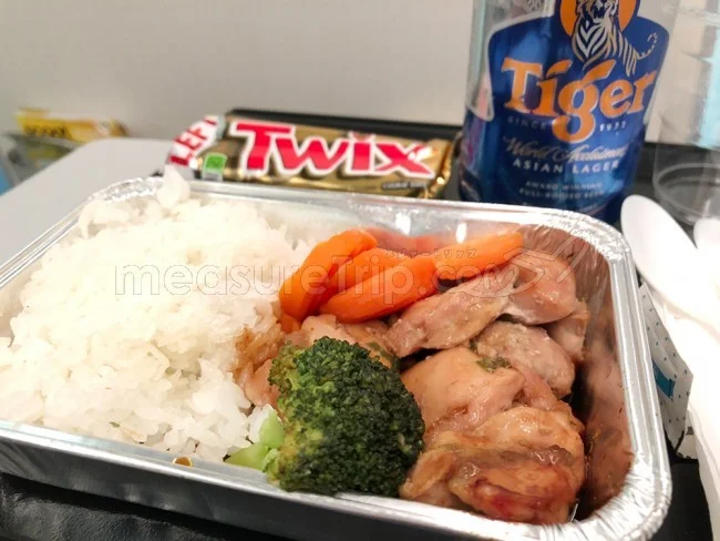 スクート / SCOOT ハワイの機内食・エコノミーとビジネスクラス