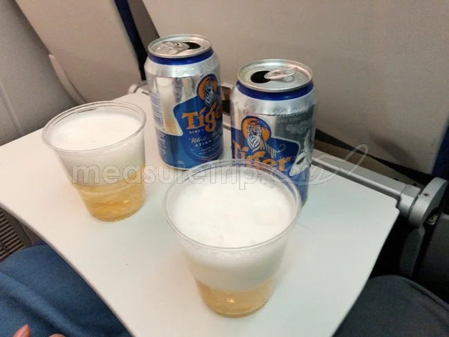 スクート / SCOOT ハワイの機内食・エコノミーとビジネスクラス