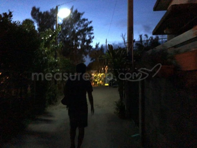 [マリオット・プラチナチャレンジ物語42] 夜。マリオットから歩いて居酒屋「海風よ」へ。