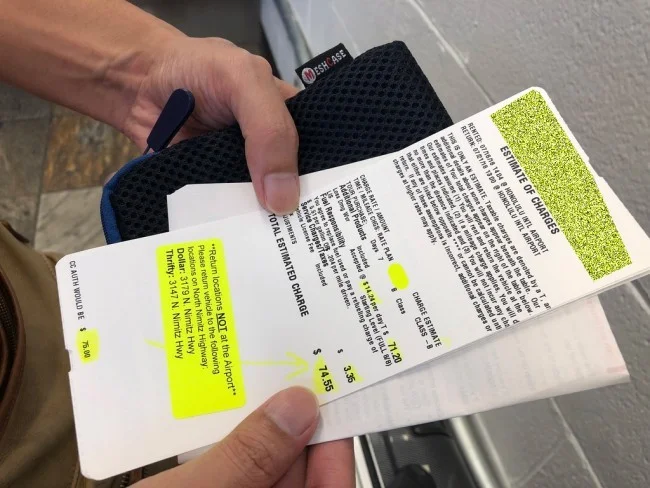 [憧れのラニカイビーチに泊まるハワイ旅行記11] ハワイ・レンタカー貸し出しにてトラブル発生。え？「ライアビリティ」って何？へ？