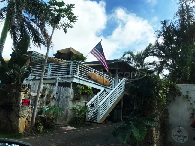 [憧れのラニカイビーチに泊まるハワイ旅行記14] ラニカイビーチまで歩いて3分ぐらいのB＆B