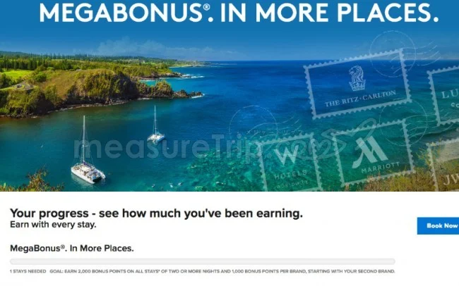 【マリオット / SPG】統合後初のメガボーナスキャンペーン「Mega Bonus In More Places」開始!登録方法も。