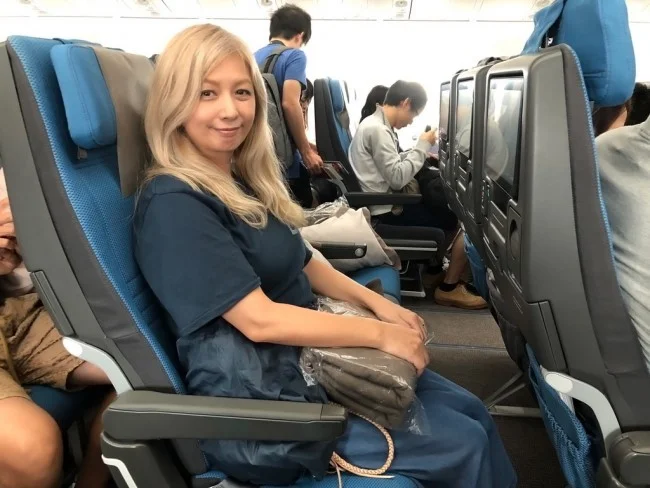 飛行機の機内の服装 - 国際線 海外旅行・女性編 / 着用写真あり