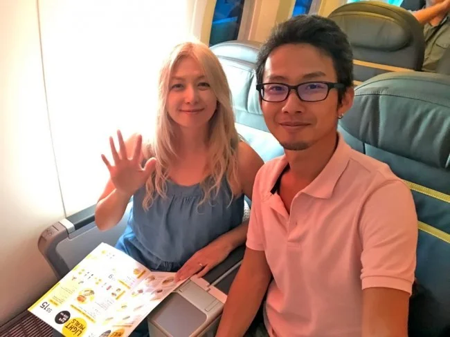 飛行機の機内の服装 - 国際線 海外旅行・男性編 / 着用写真あり