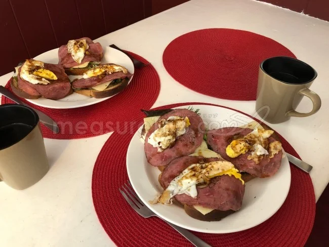 [憧れのラニカイビーチに泊まるハワイ旅行記56] 手作り朝食はハワイ旅行の食費を抑えるコツ♪