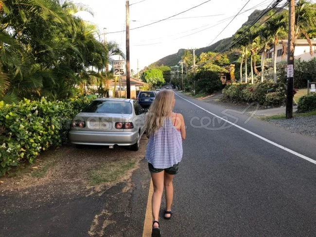 [憧れのラニカイビーチに泊まるハワイ旅行記67] 夕暮れ時のラニカイビーチを訪問。