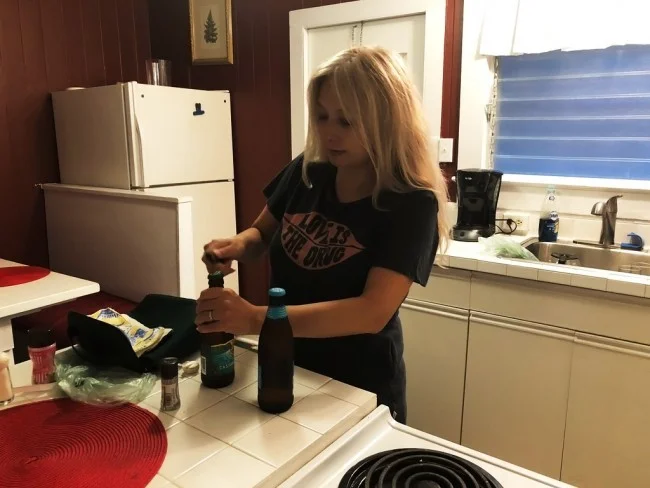 [憧れのラニカイビーチに泊まるハワイ旅行記68] ラニカイビーチで過ごす旅行最後の晩餐。