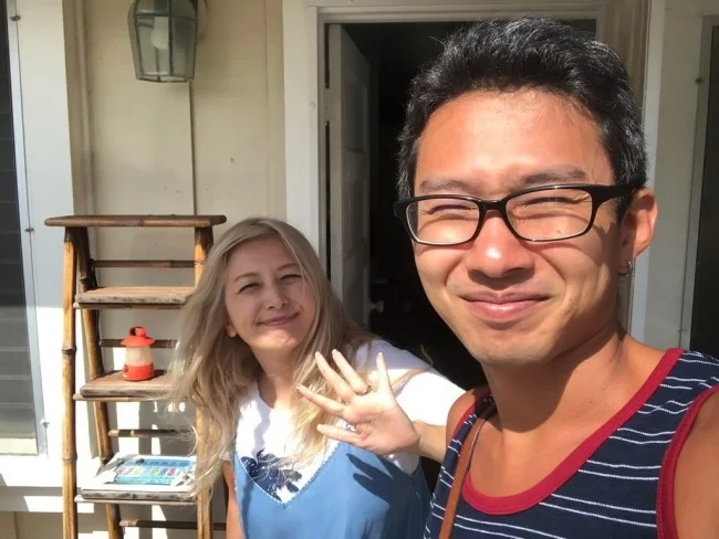 [憧れのラニカイビーチに泊まるハワイ旅行記70] マイクさん、ありがとう！ラニカイビーチを離れて。