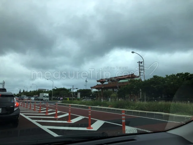 [マリオット・プラチナチャレンジ物語54] 梅雨シーズンの沖縄本来の空。