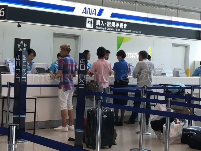 [マリオット・プラチナチャレンジ物語56] 沖縄・那覇空港は修学旅行生でいっぱい。