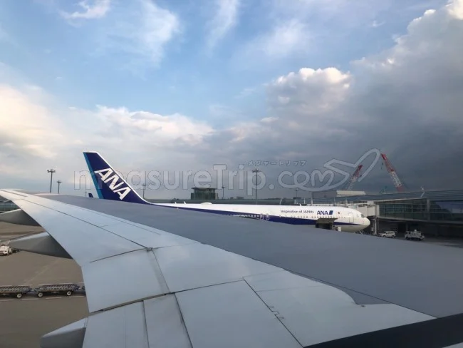 [マリオット・プラチナチャレンジ物語57] ANA国内線・B777-300で羽田空港へ。