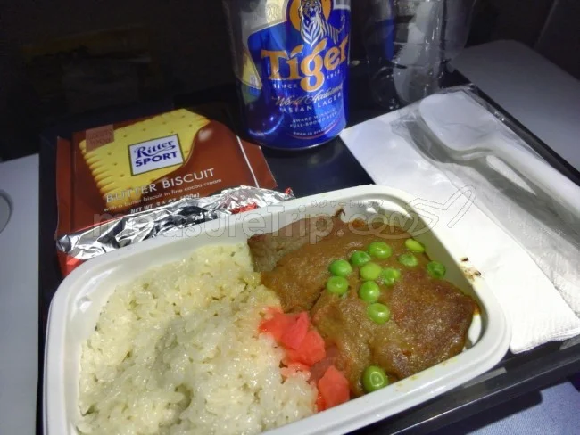 [マリオット・プラチナチャレンジ物語71] 到着前にスクートさんの機内食。さてそのお味は？