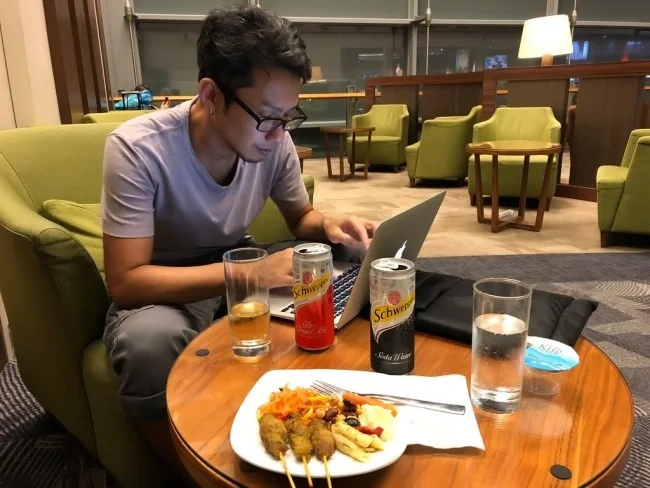 DNATA LOUNGE ＠シンガポール・チャンギ国際空港ターミナル3