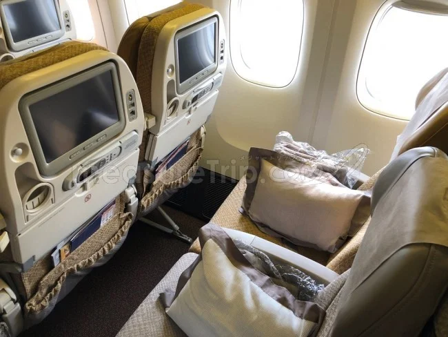 シンガポール航空 B777-200 エコノミークラス シンガポール⇔パース / 搭乗記