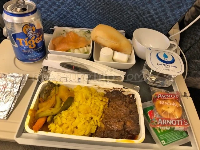 シンガポール航空 B777-200 エコノミークラス シンガポール⇔パース / 搭乗記