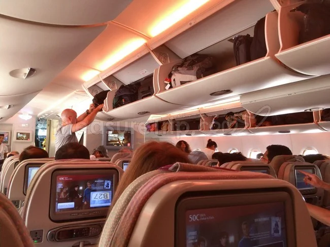 エミレーツ航空 エアバス A380 エコノミークラス / 搭乗記