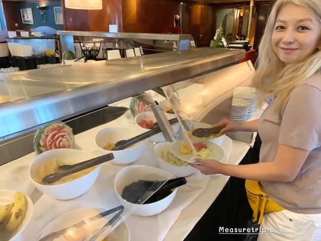 【クルーズ船 食事】クルーズ船！メインダイニングの朝食 レビュー・口コミ【ロイヤルカリビアン ボイジャー・オブ・ザ・シーズ】