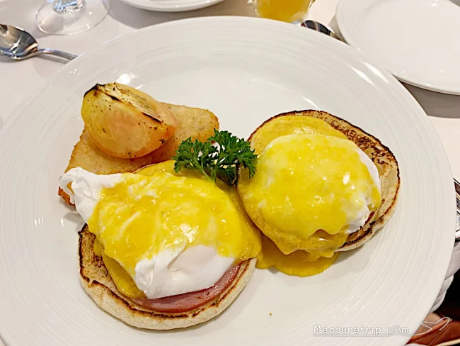 【クルーズ船 食事】クルーズ船！メインダイニングの朝食 レビュー・口コミ【ロイヤルカリビアン ボイジャー・オブ・ザ・シーズ】