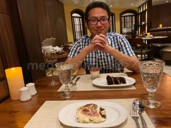 ロイヤルカリビアン ボイジャー・オブ・ザ・シーズのイタリアンレストラン「ジョバンニズ・テーブル」