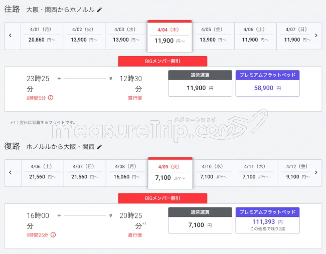 【緊急！セール情報】エアアジアさんがニューイヤーセールを開催中！ハワイ往復1万円台もあるよー！
