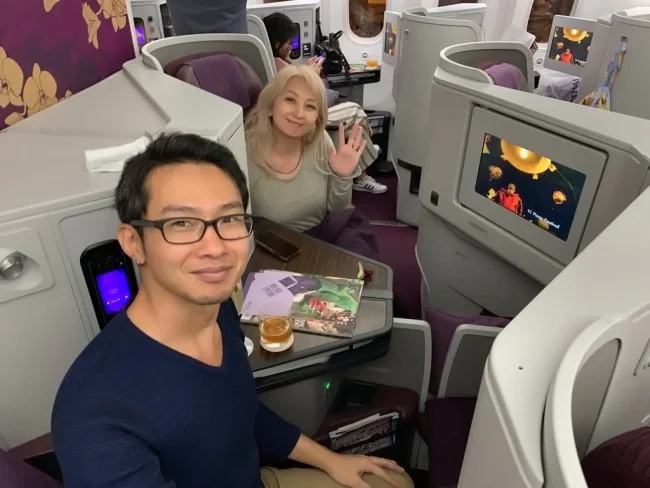 タイ国際航空 B789 ビジネスクラス バンコク⇔オークランド / 搭乗記