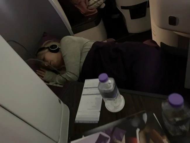 タイ国際航空 B789 ビジネスクラス バンコク⇔オークランド / 搭乗記