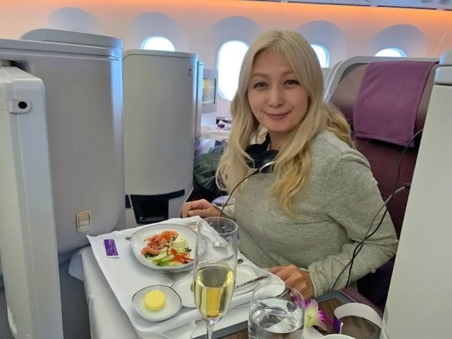 タイ国際航空 B789 ビジネスクラス バンコク⇔オークランド / 搭乗記