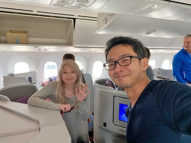 タイ国際航空 B789 ビジネスクラス バンコク⇔オークランド / 搭乗記