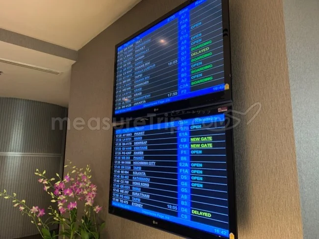タイ国際航空ビジネスクラスラウンジ ロイヤルシルクラウンジ - Royal Silk Lounge ＠スワンナプーム国際空港コンコースD