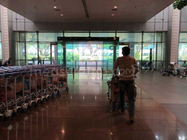 [ボイジャー・オブ・ザ・シーズで行く東南アジア・クルーズ旅行記12] シンガポール・チャンギ国際空港はクリスマスムード満開！