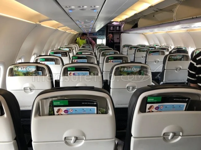 ニュージーランド航空 国内線 A320 エコノミークラス オークランド⇔クライストチャーチ / 搭乗記