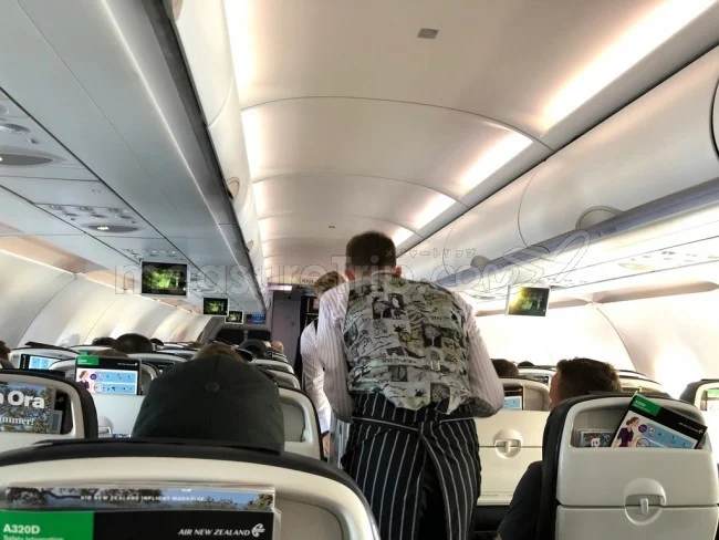 ニュージーランド航空 国内線 A320 エコノミークラス オークランド⇔クライストチャーチ / 搭乗記