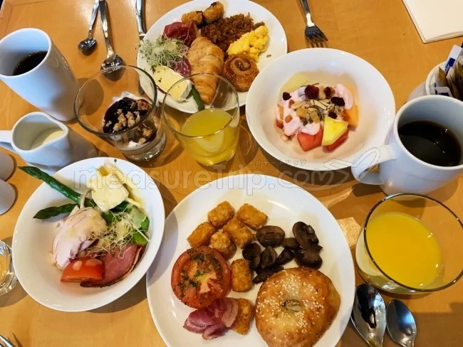 【ホテル - ダブルツリー・バイ・ヒルトン】シャトー・オン・ザ・パーク - クライストチャーチの朝食を実体験レポート！