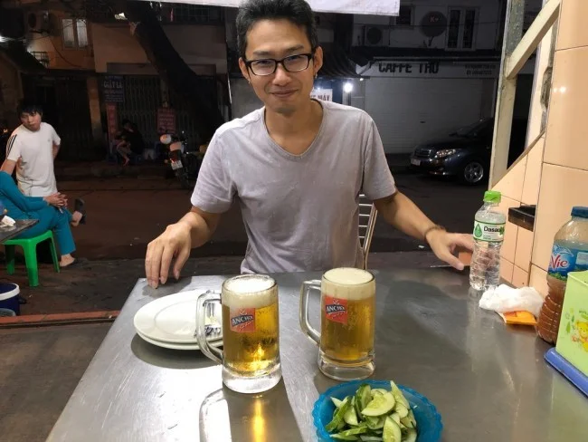 [ベトジェットで行くベトナム・ハノイ旅行記22] キュウリ、生だけど食って大丈夫かな？（汗）
