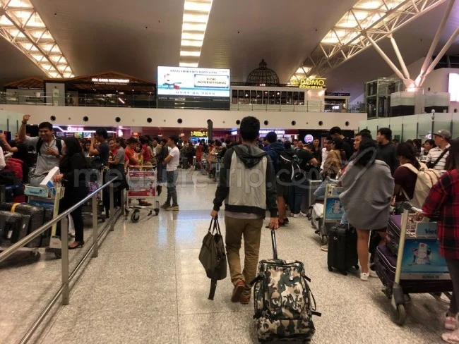 [ベトジェットで行くベトナム・ハノイ旅行記25] ハノイ・ノイバイ国際空港に到着。あっという間のハノイ滞在だったなぁ。