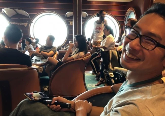 [ボイジャー・オブ・ザ・シーズで行く東南アジア・クルーズ旅行記22] まずは船内スパの抽選イベントに参加。当たるかなぁ？