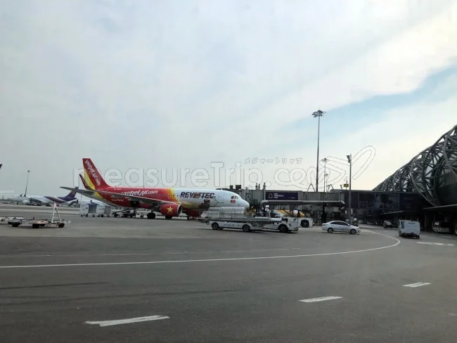 バンコク・スワンナプーム国際空港に到着！