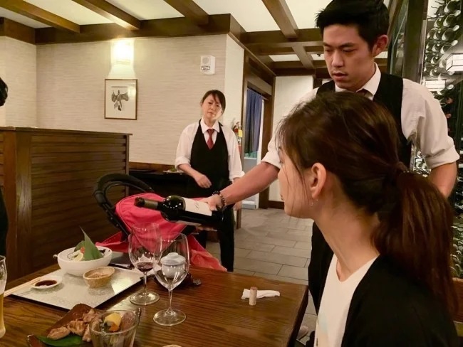 ロイヤルハワイアンセンターの和食レストラン「燦鳥（サントリー）」