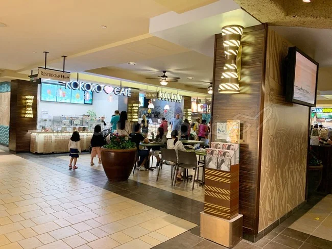 ワイキキの中心!ロイヤルハワイアンセンターのフードコート価格帯