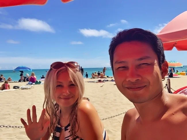 ロイヤルハワイアンホテル宿泊者限定!ワイキキビーチのピンクパラソル