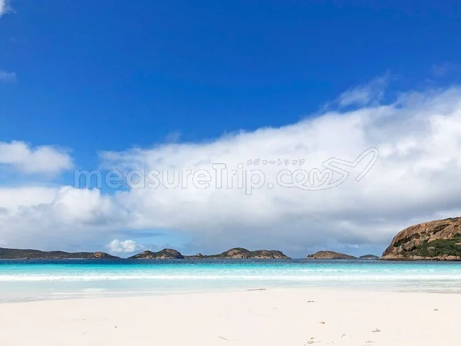 [野生のカンガルーがいる世界一のビーチを目指して！西オーストラリア・ロングドライブ旅行記85] 世界一美しいビーチと言われる【ラッキーベイ・ビーチ】に到着！