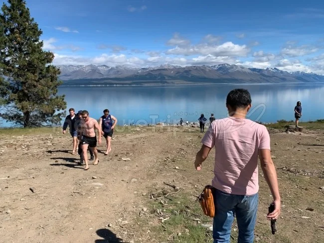 [年末年始のニュージーランド・テカポ湖に世界一の星空を見に行く旅行記43] 実はテカポ湖よりも美しい「プカキ湖」