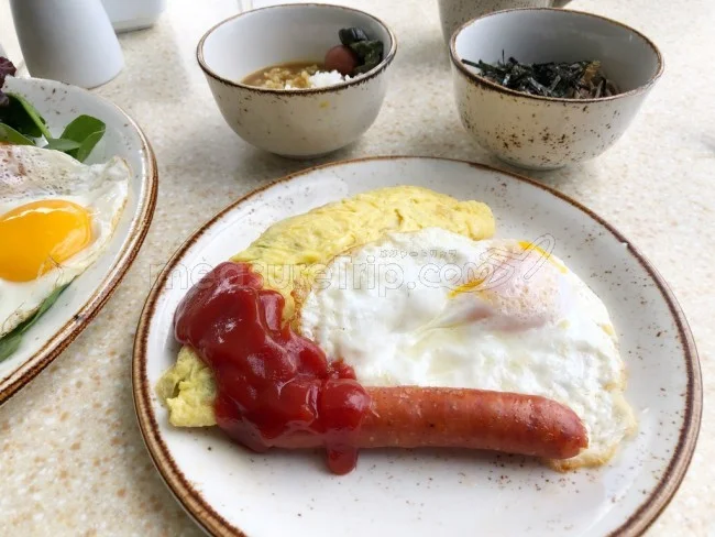 シェラトン・ワイキキ カイ・マーケットの朝食ビュッフェ