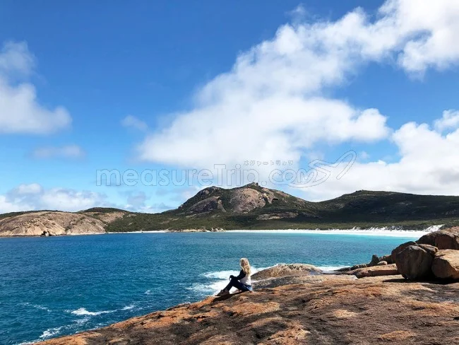 [野生のカンガルーがいる世界一のビーチを目指して！西オーストラリア・ロングドライブ旅行記91] Thistle Cove シスルコーブ（シスル湾）の絶景ビーチ